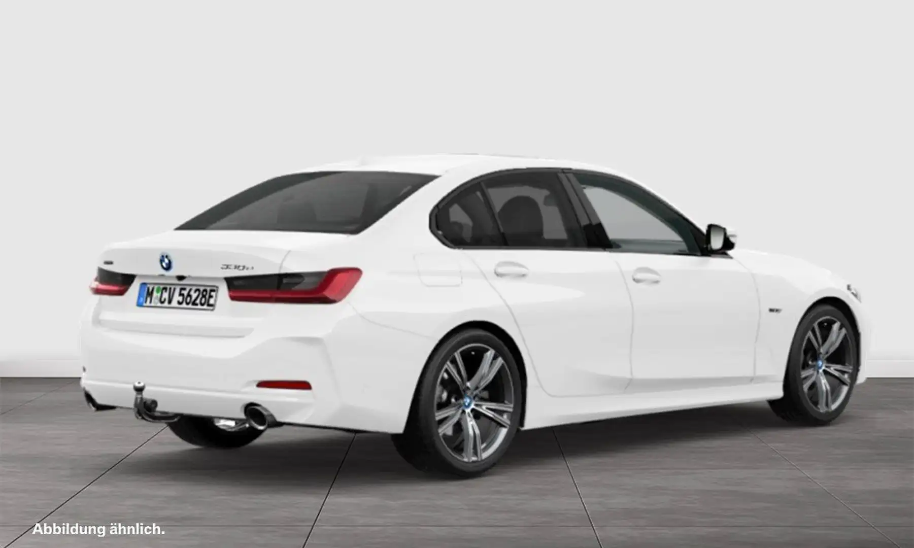 BMW 330 e xDrive Aut Nav LED HiFi AHK Glasd Drive+Park Weiß - 2