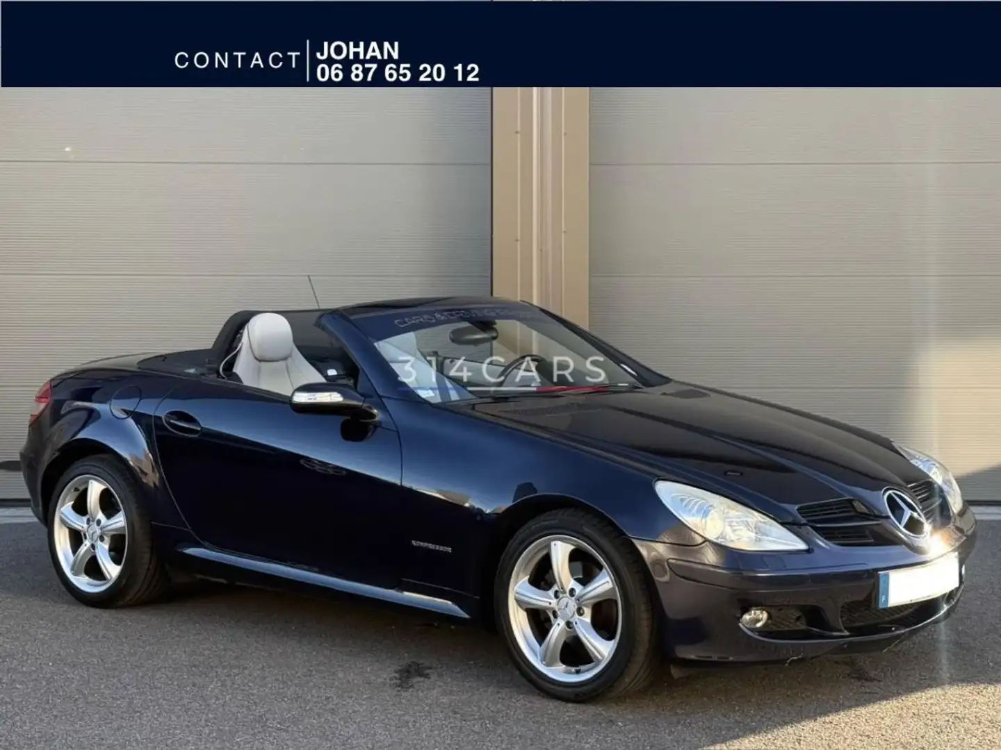 Mercedes-Benz SLK CLASSE 200 Kompressor - Garantie 6 mois - Albastru - 2