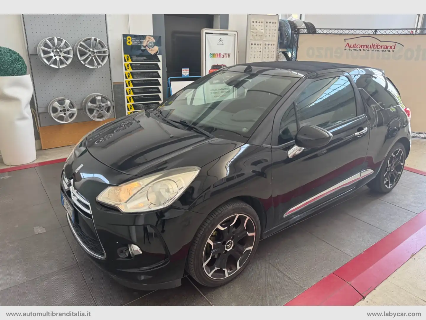 DS Automobiles DS 3 DS 3 1.2 VTi 82 So Chic CABRIO Fekete - 1