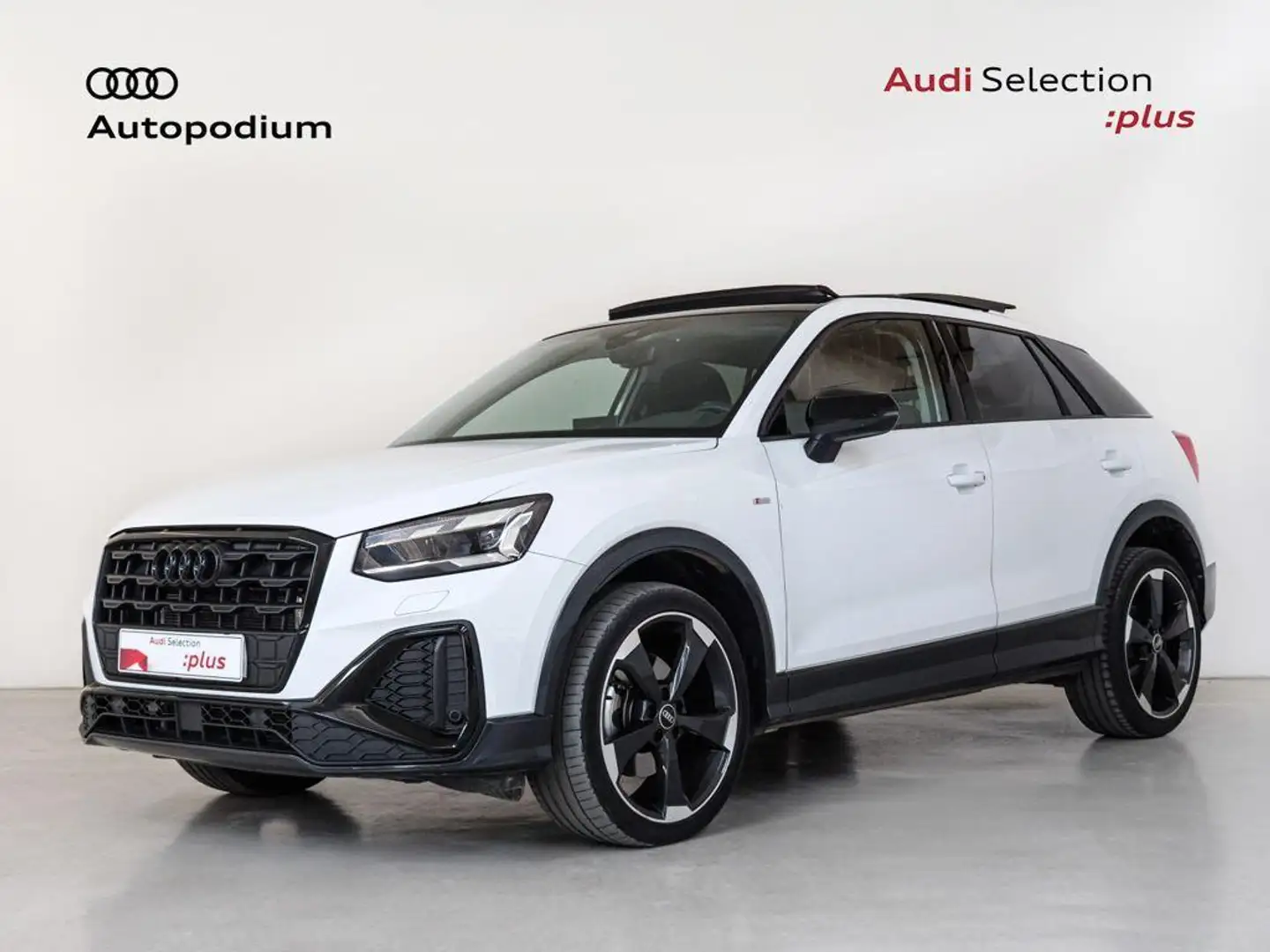 Audi Q2 35 TDI Black line edition S tronic 110kW Bianco - 1