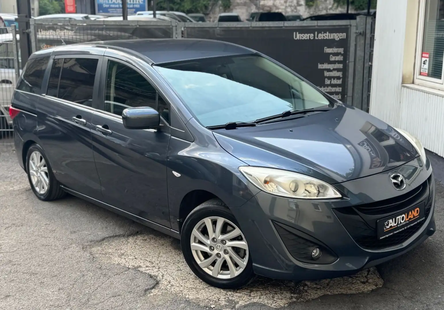 Mazda 5 Center-Line 1.8l*7 SITZER*KLIMA*2x SCHIEBETÜR Grau - 1