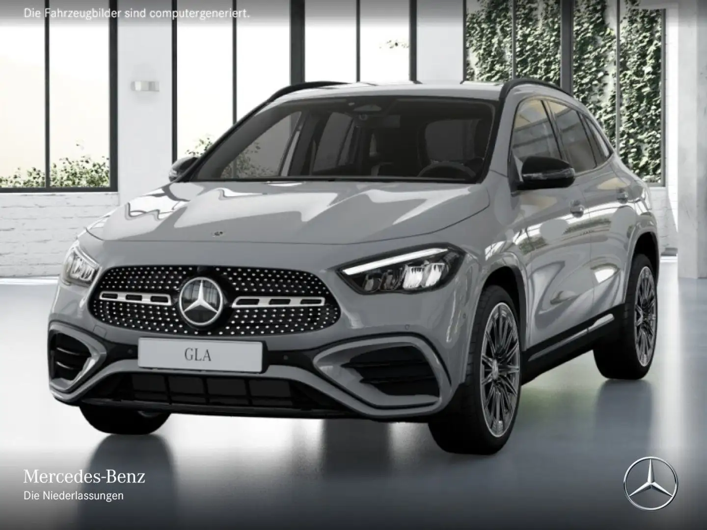 Mercedes-Benz GLA 220 4M AMG+NIGHT+AHK+LED+KAMERA+8G Gris - 2
