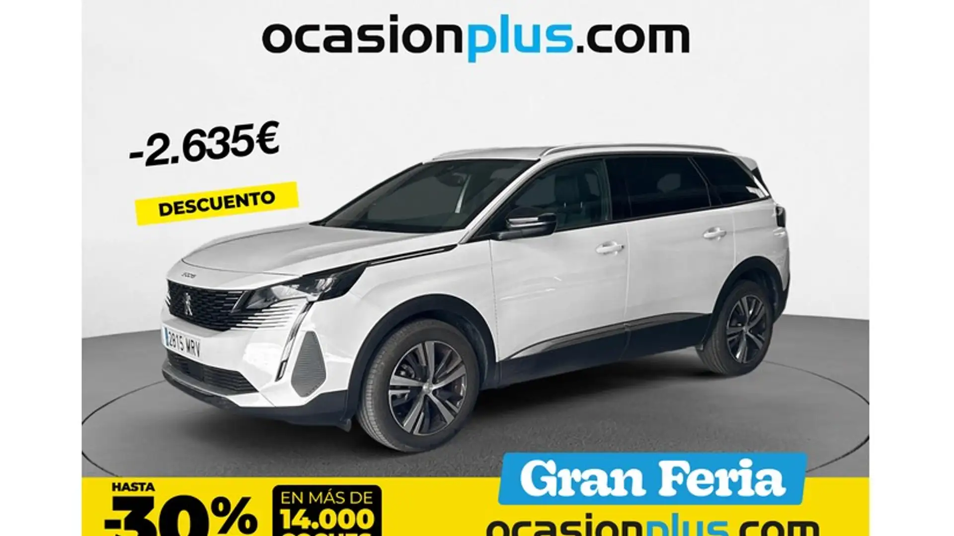 Peugeot 5008 1.6 BlueHDI Allure 7 pl. EAT6 120 Bianco - 1