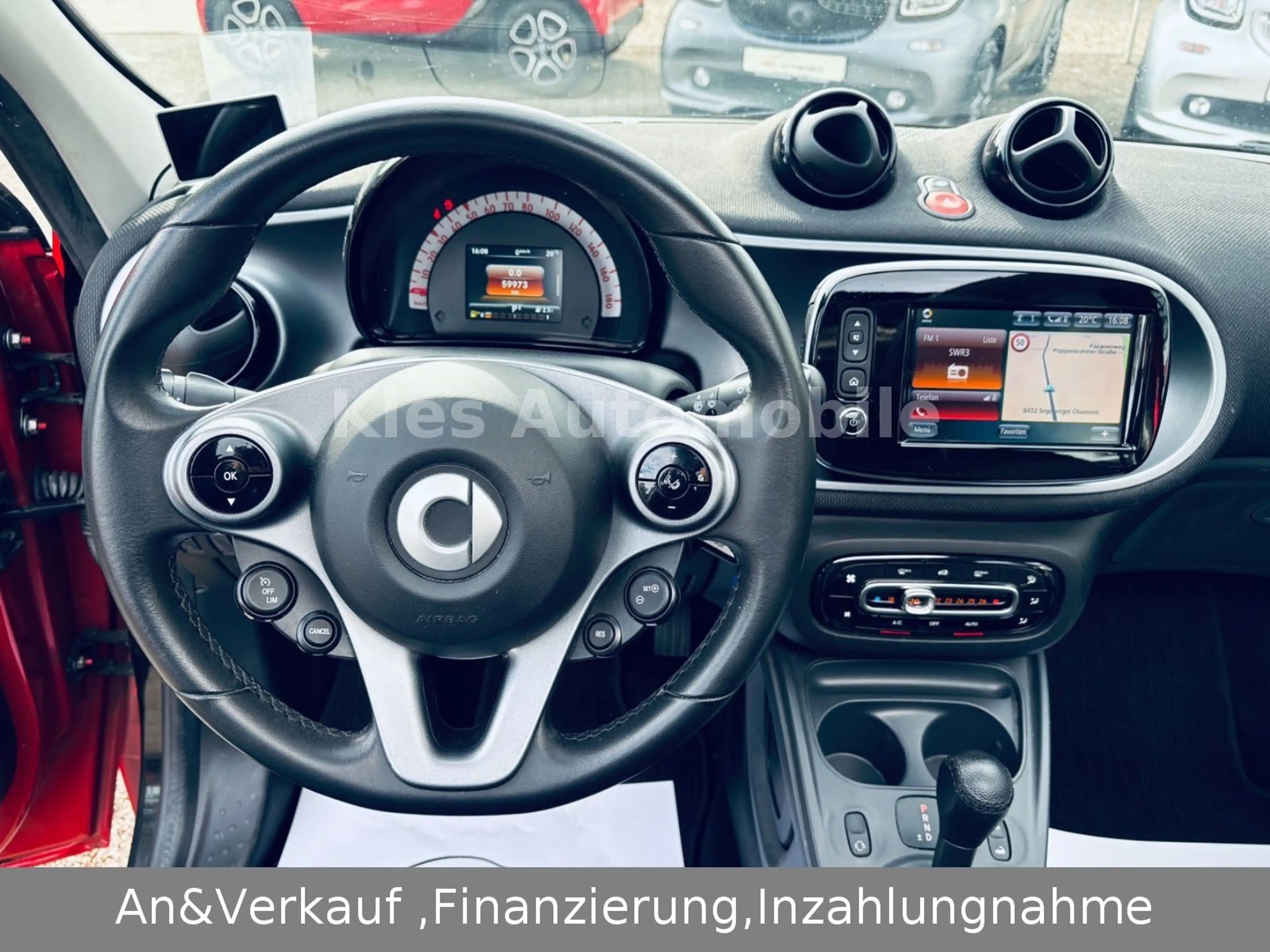 smart forFour Passion 90Ps AUTOM/NAVI/KAM/PDC/FALTDACH — photo 12