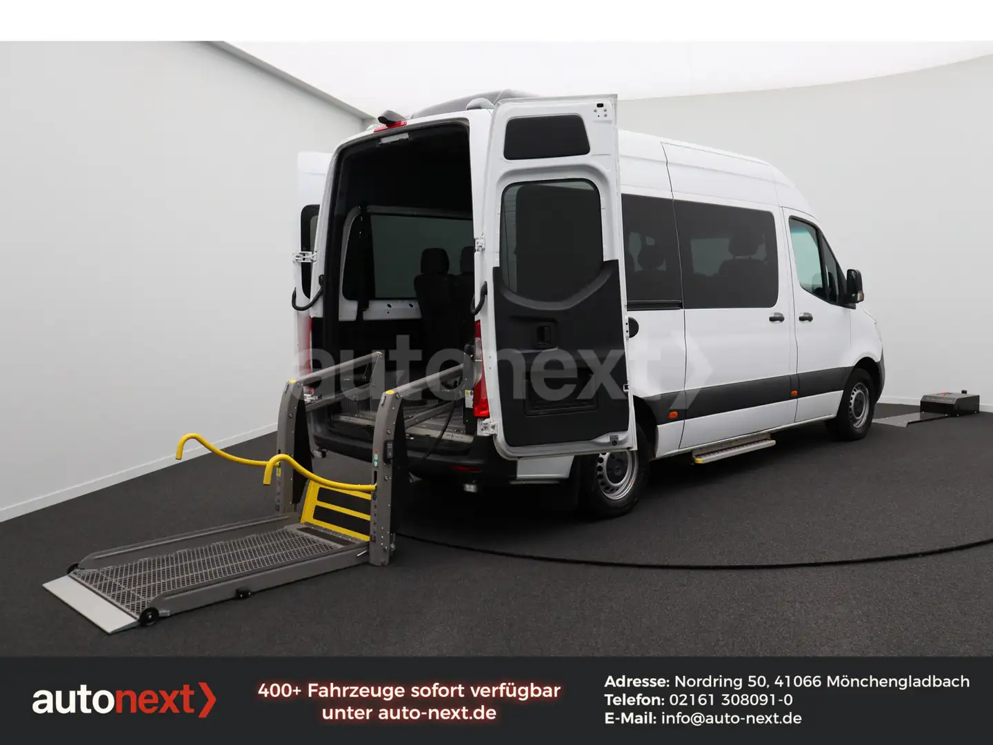 Mercedes-Benz Sprinter 317 Tourer *ROLLSTUHL-LIFT* DACHKLIMA Blanc - 1