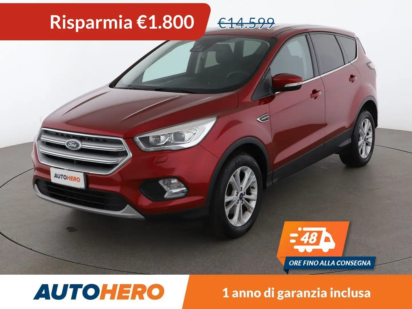 Ford Kuga 1.5 EcoBoost Titanium Červená - 1