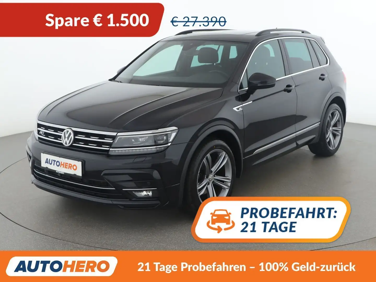 Volkswagen Tiguan 2.0 TDI Comfortline 4Motion R-Line Schwarz - 1