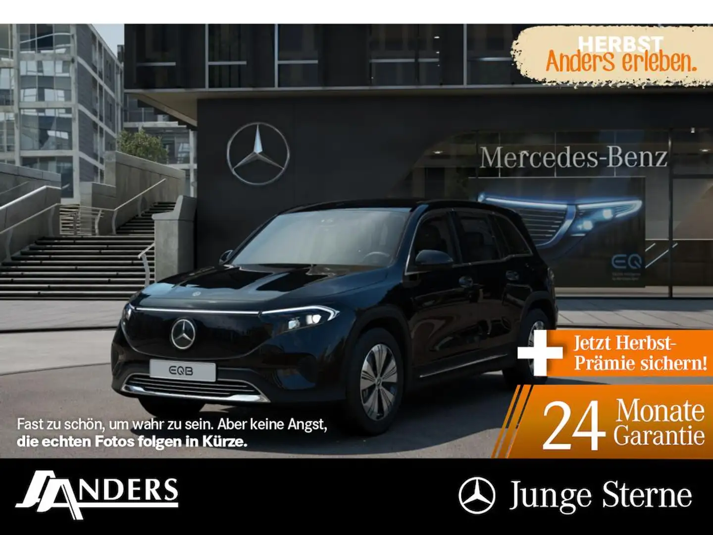 Mercedes-Benz EQB 300 4M Progressive+MBUX+SHZ+LED+PDC+Kam+Memo Nero - 1