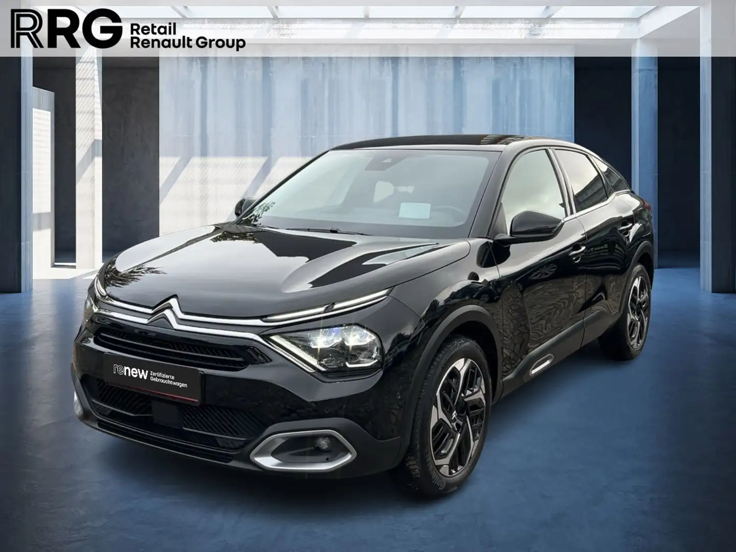 Citroen C4 PurTech Shine Rückfahrkamera PDC KLIMA LEDTagfahrlicht BT LED Tagfahrlicht Zwart - 1