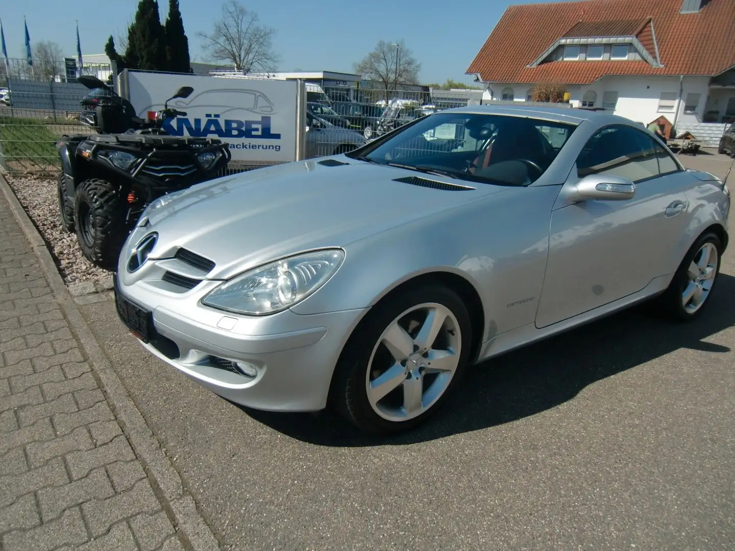 Mercedes-Benz SLK 200 SLK Roadster SLK 200 Kompressor/Leder/SH Argent - 2