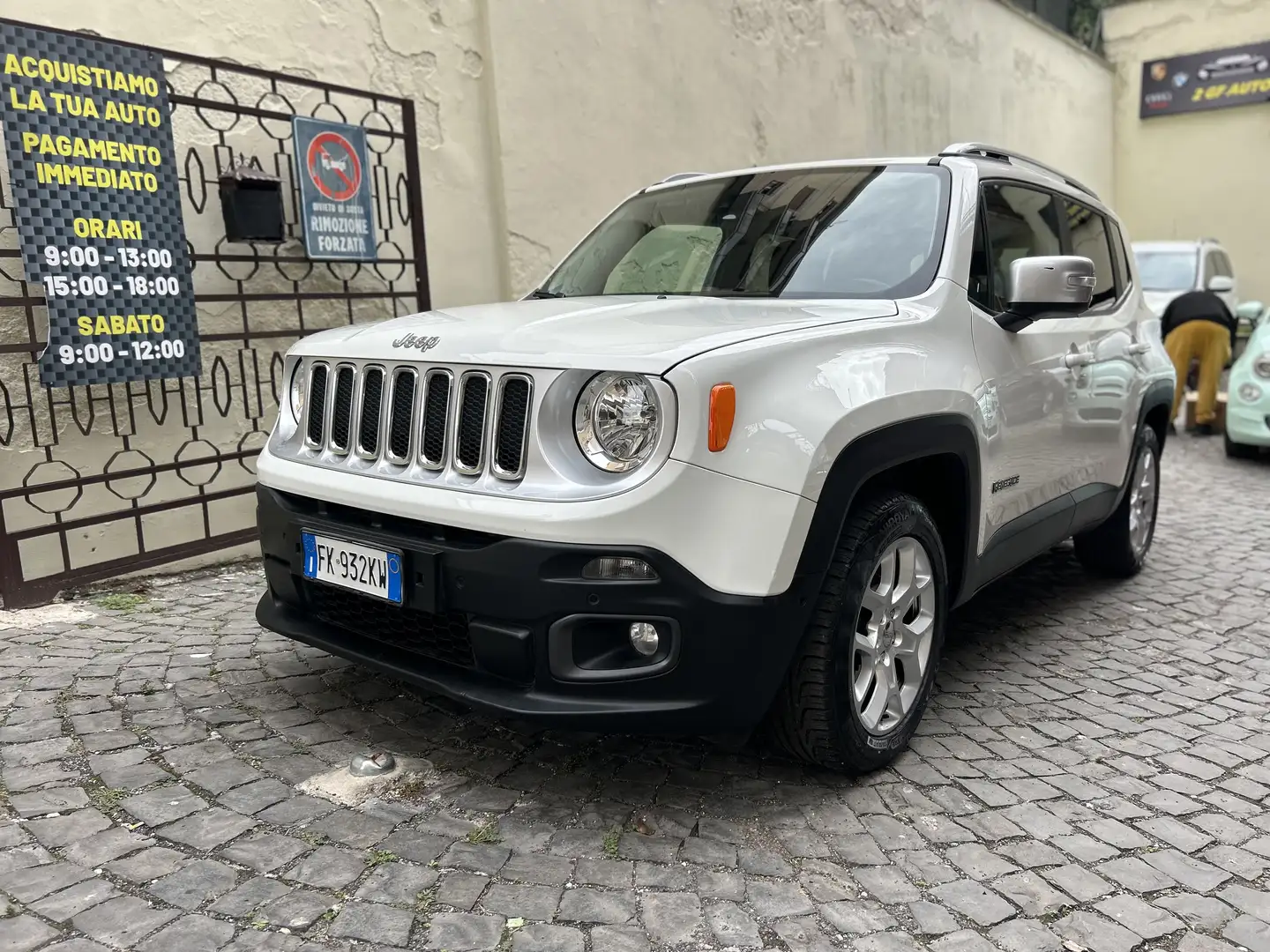 Jeep Renegade 1.6 mjt Limited fwd 120cv Blanc - 2