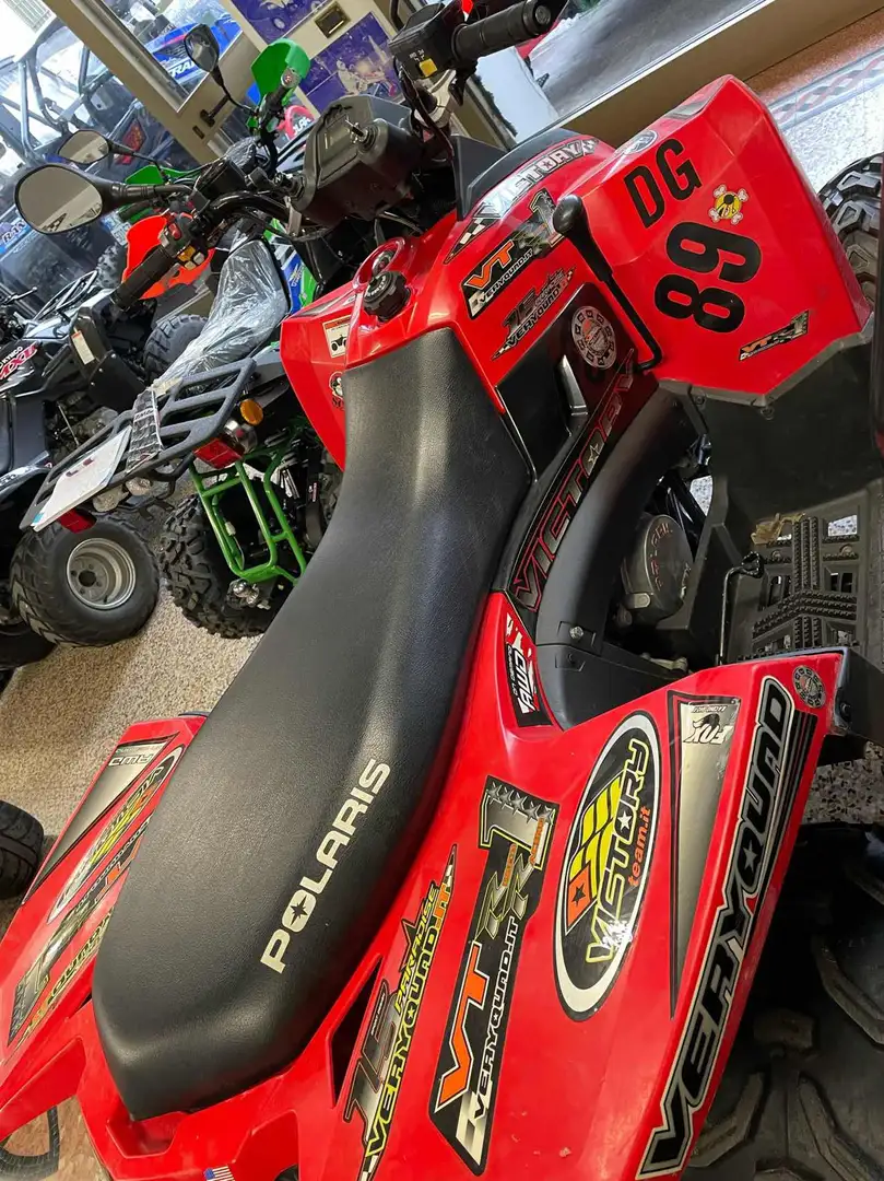 Polaris Scrambler 500 E 2 serie Rosso - 2