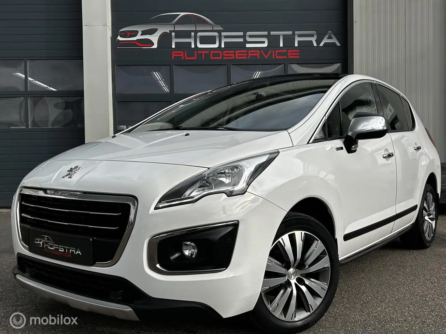 Peugeot 3008 1.2 PureTech Style Pano Camera Clima Orig NL Blanc - 1