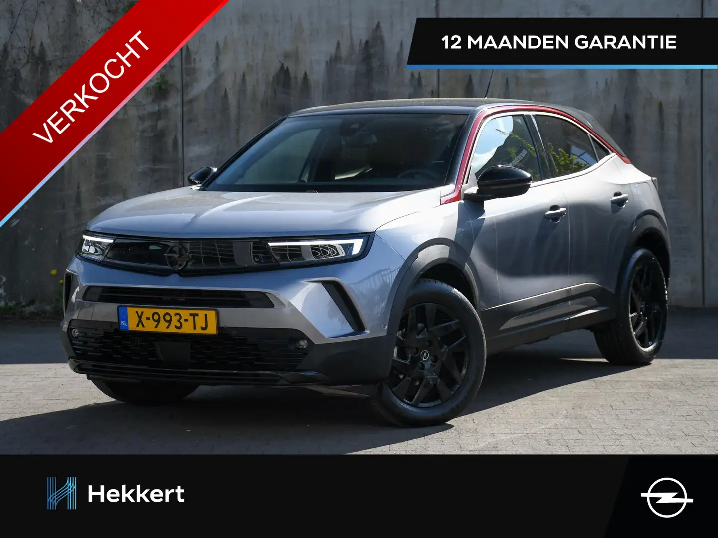 Opel Mokka Level 4 GS-Line 1.2 Turbo 100pk DODE HOEK | 17''LM Gris - 1