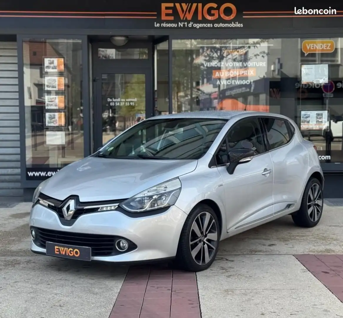 Renault Clio 1.5 DCI 90CH ICONIC EDC Gris - 1