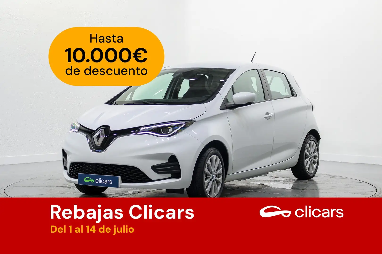 Renault ZOE Intens 50 R110 80kW Blanco - 1