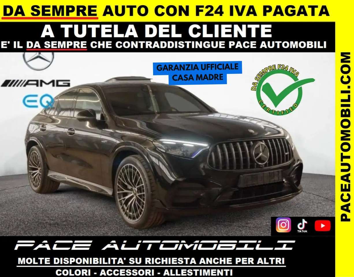 Mercedes-Benz GLC 43 AMG COUPE 4M MBUX PREMIUM NIGHT KAMERA LED PDC TETTO