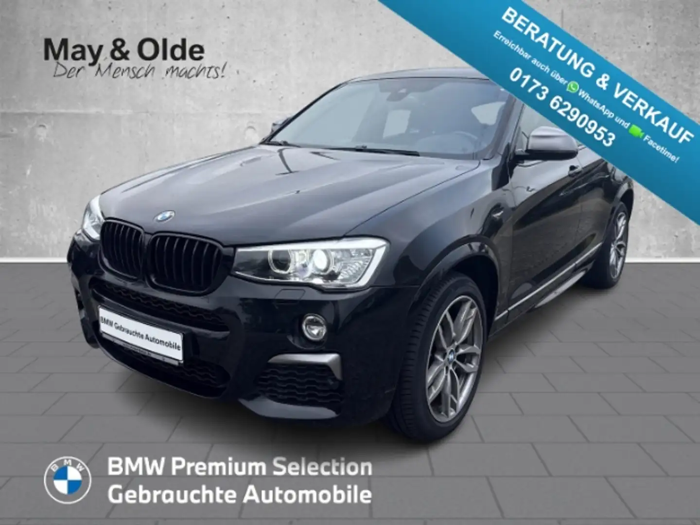 BMW X4 i Bi-Xenon Navi Kamera HuD DDC AHK HiFi Noir - 1