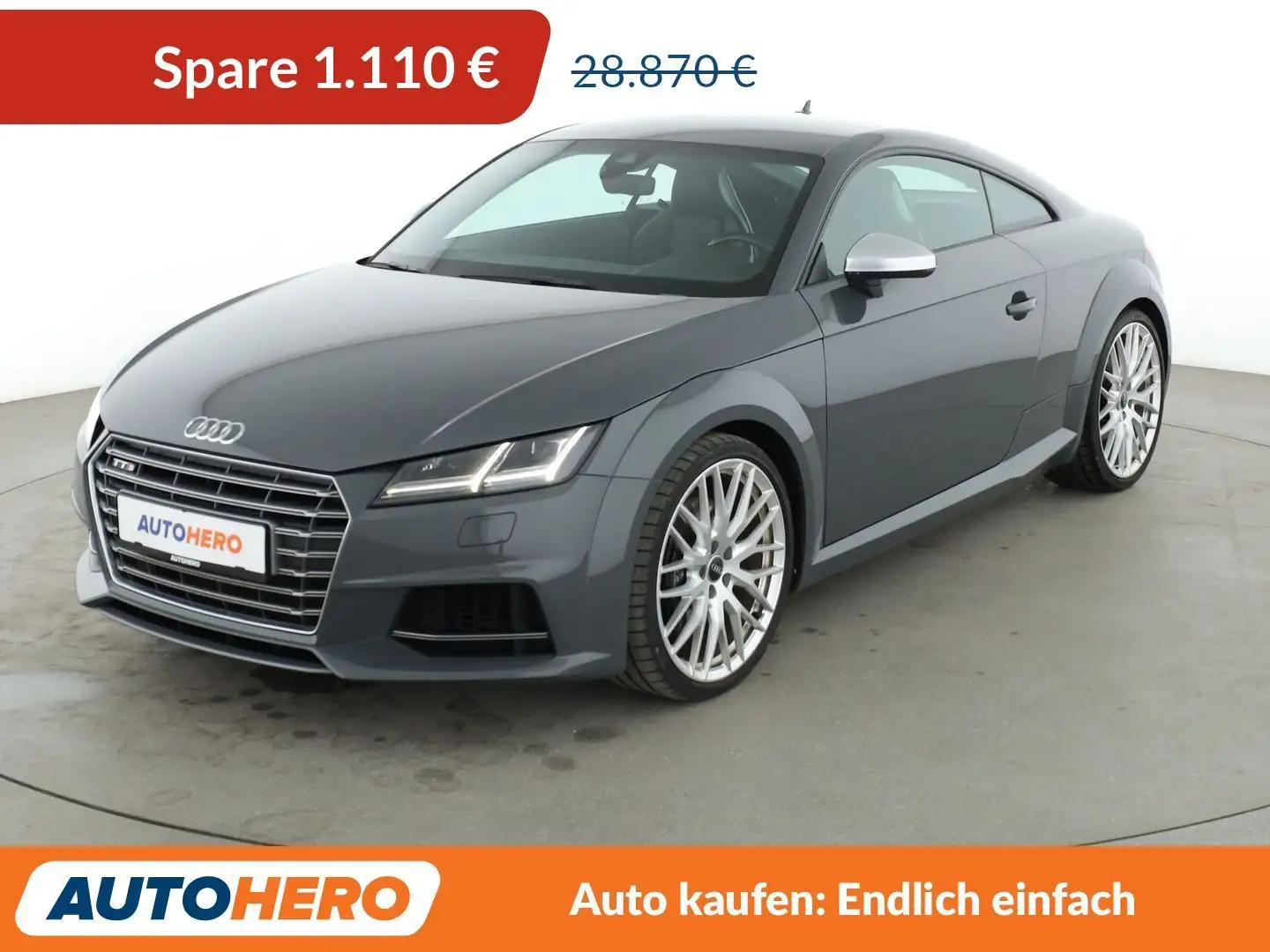 Audi TTS 2.0 TFSI quattro Coupe Aut.*LED*VC*B&O*PDC*SHZ Grau - 1
