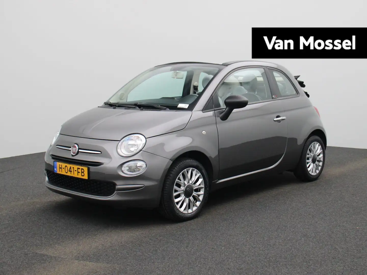 Fiat 500C 1.2 Young | CABRIO | NAVIGATIE | CRUISE CONTROL | Grijs - 1