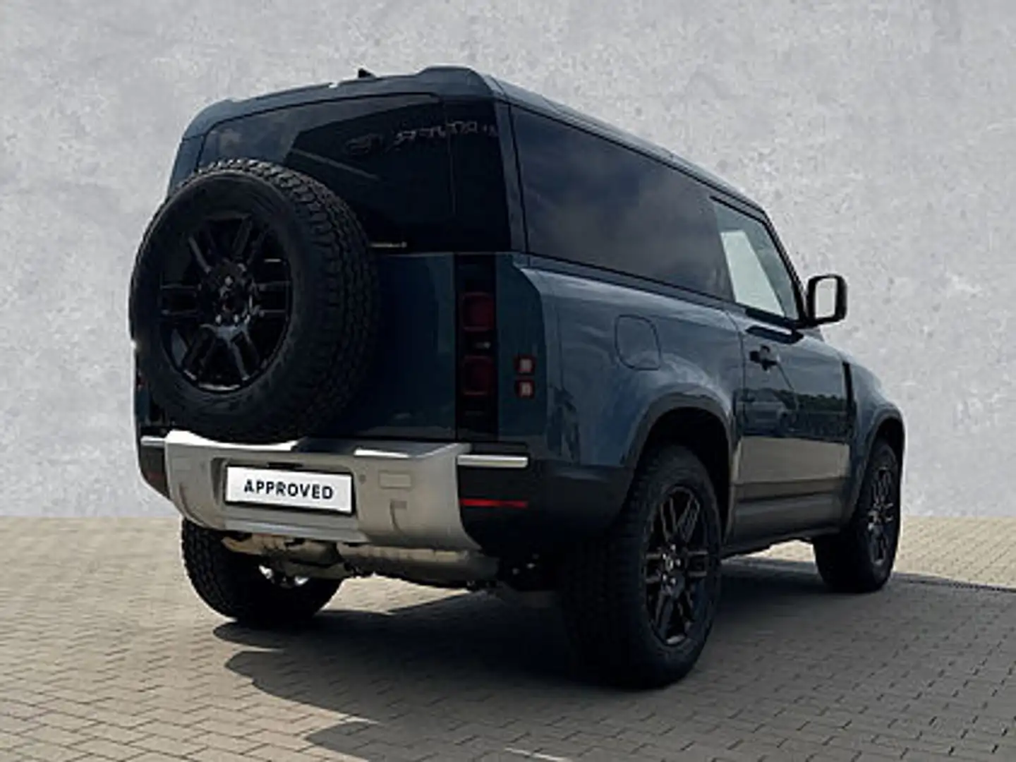 Land Rover Defender Diesel 3-Türer 90 Hard Top D200 Standard/ AHK/ Win Blau - 2
