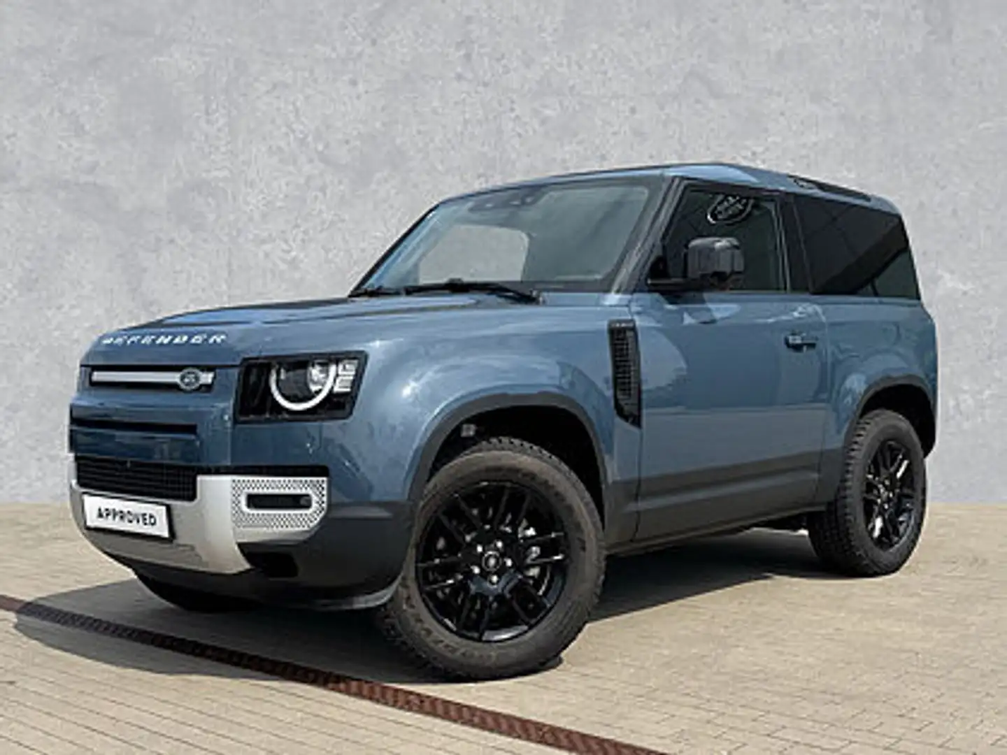 Land Rover Defender Diesel 3-Türer 90 Hard Top D200 Standard/ AHK/ Win Blau - 1