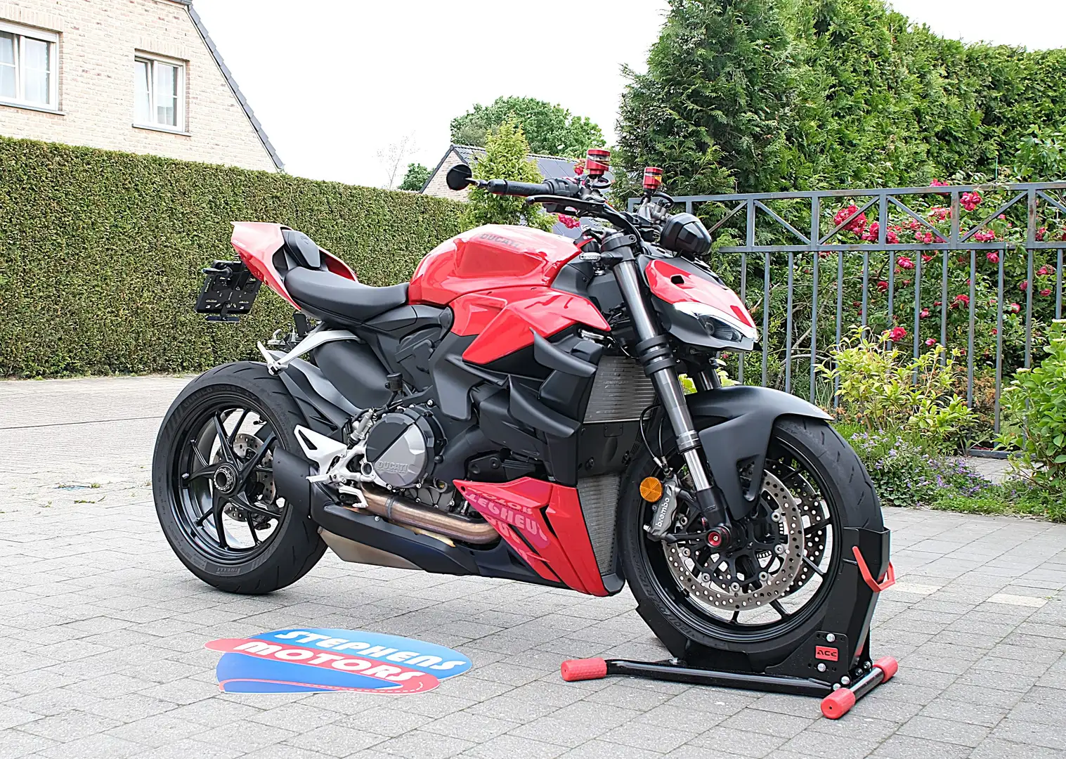 Ducati Streetfighter Streetfighter V2 Rood - 1