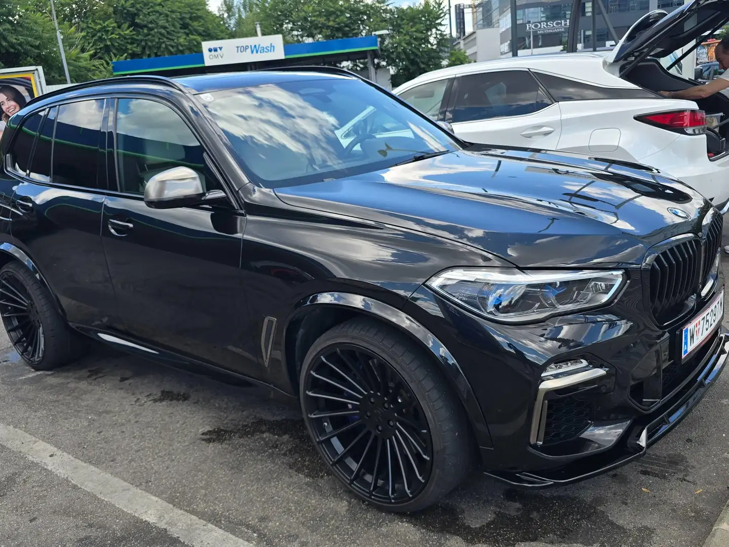 BMW X5 M X5 M50d Aut. Schwarz - 2