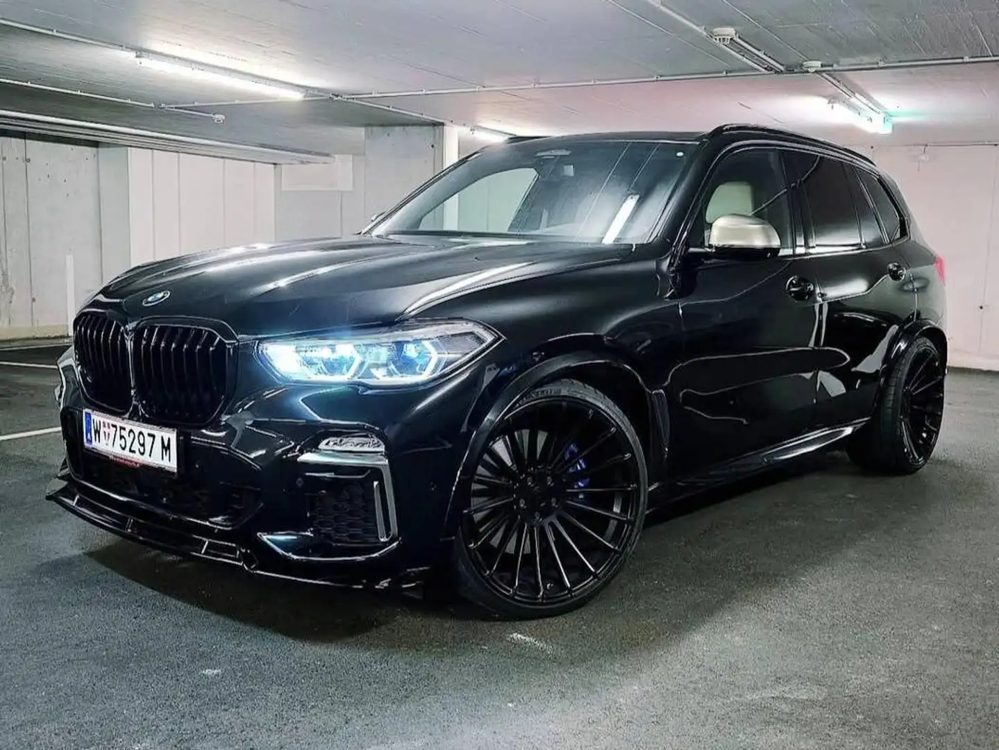BMW X5 M X5 M50d Aut. Schwarz - 1