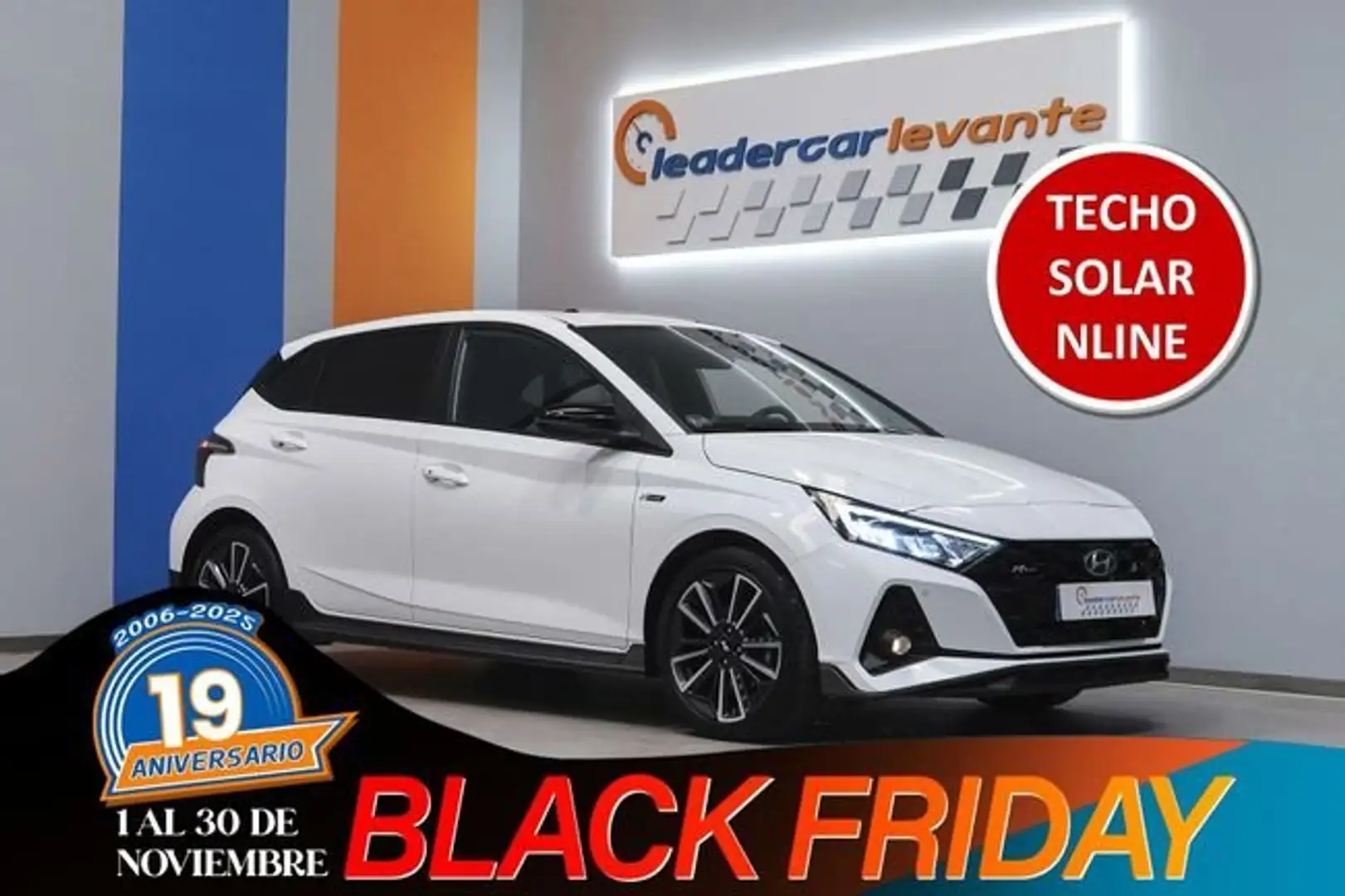 Hyundai i20 1.0TGDI N LINE SKY 120CV 48V Blanc - 1