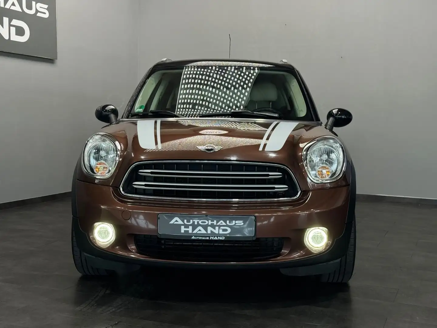 MINI Cooper D Countryman *1.6*CHILI*LEDER*AHK*KLIMA* Brun - 2