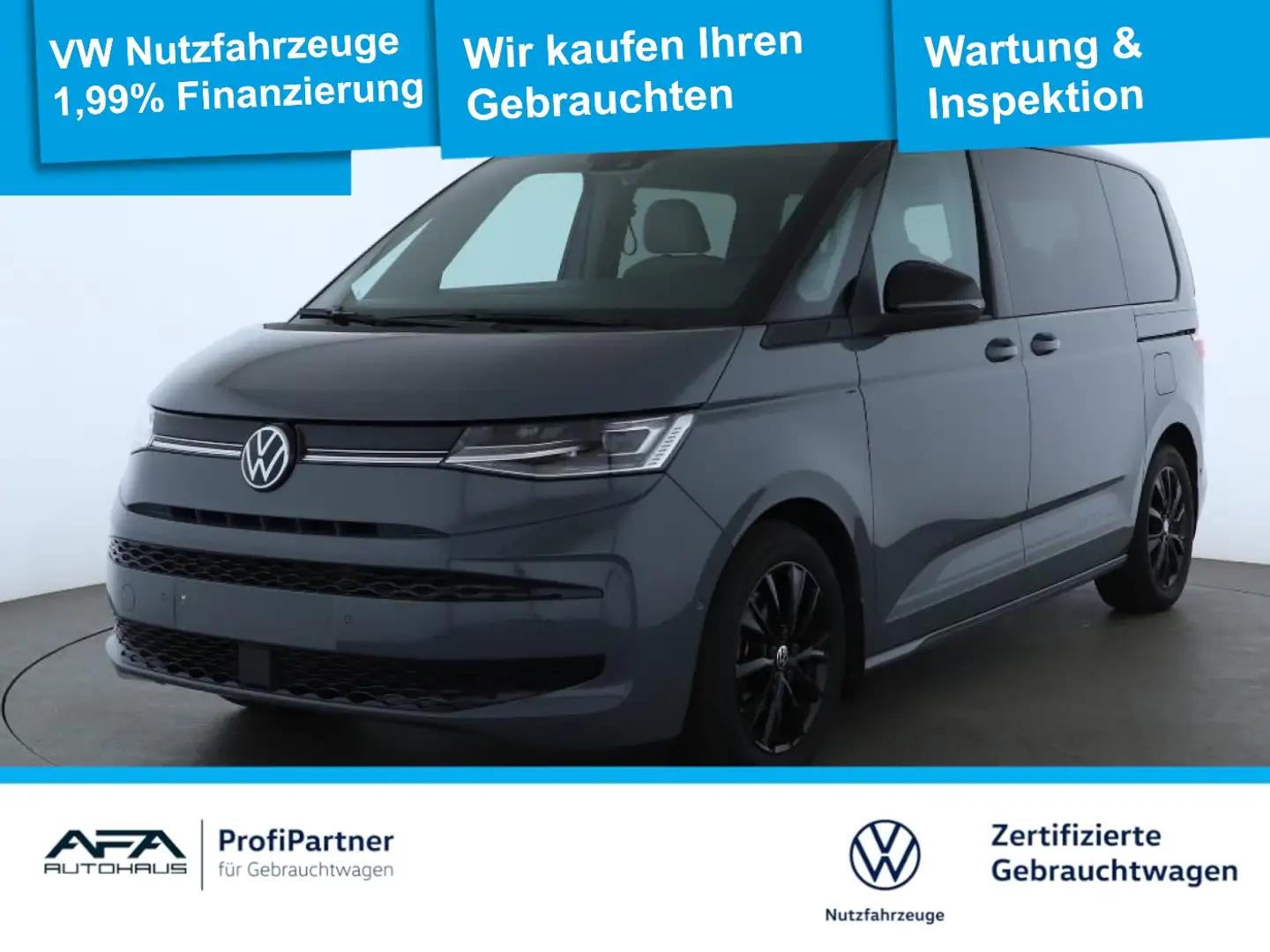 Volkswagen T7 Multivan 2.0 TDI Edition DSG AHK*Matrix*DCC Gris - 1