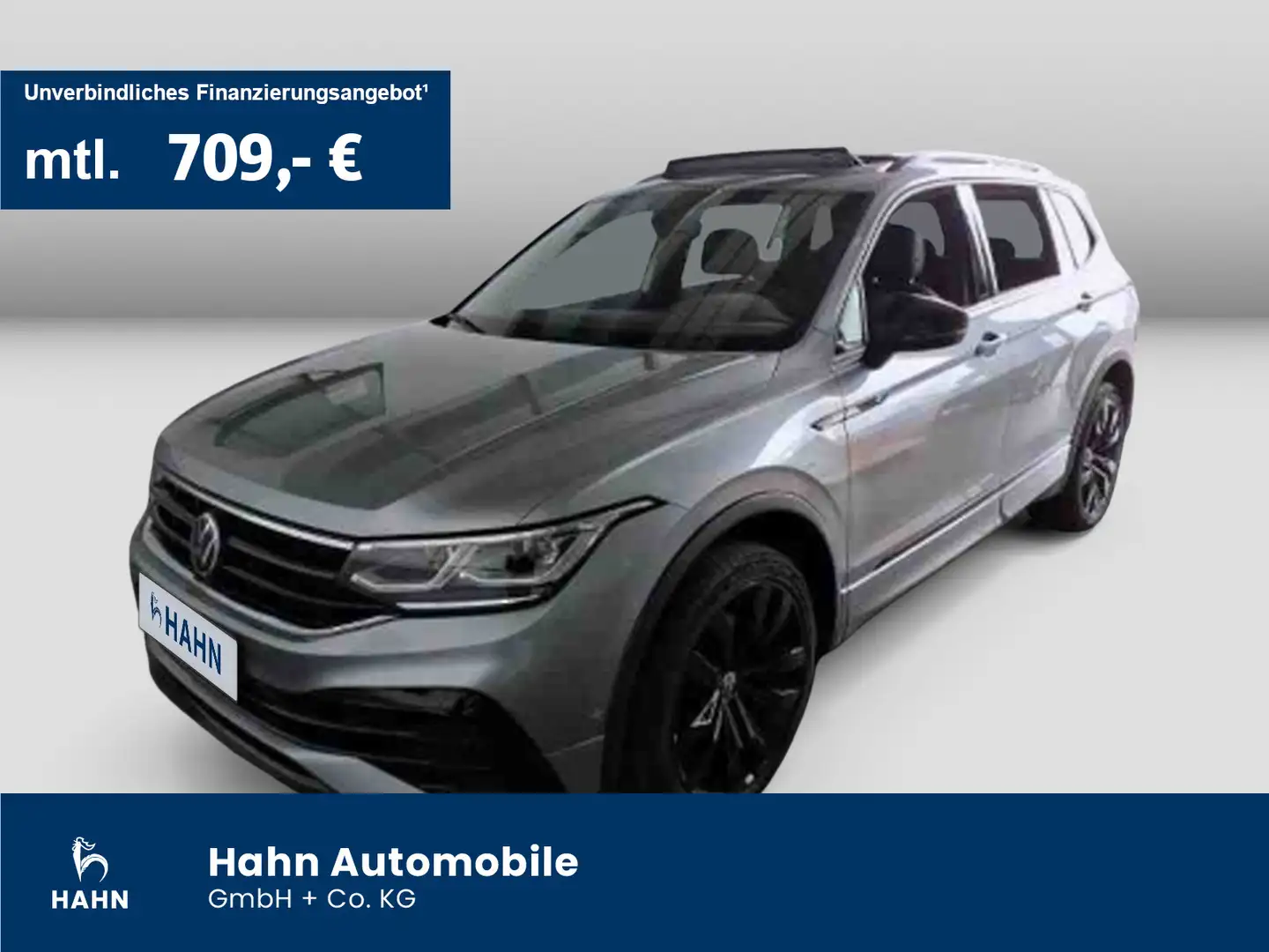 Volkswagen Tiguan Allspace 2.0TSI DSG 4Mo R-Line DCC Standh Silber - 1