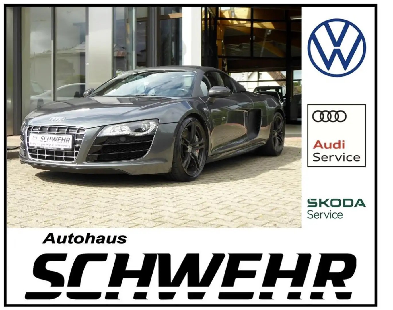 Audi R8 *Keramikbremse*magnetic ride*Herrmann Auspuff* Grau - 1
