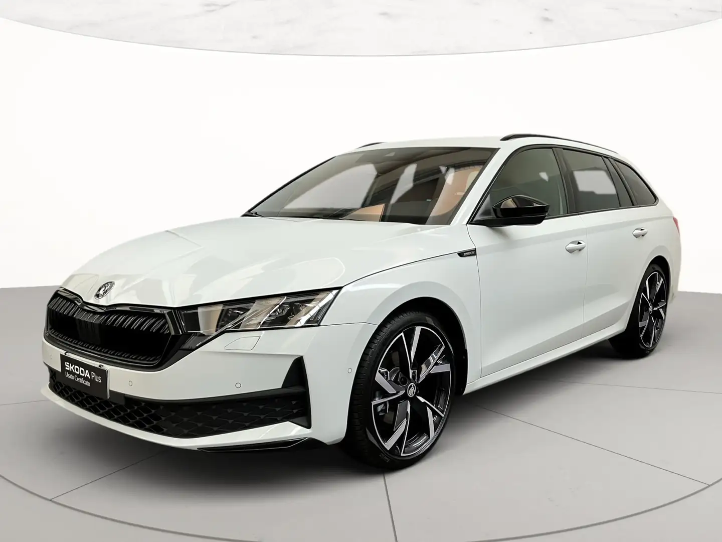 Skoda Octavia wagon 2.0 tdi sportline 150cv dsg Bianco - 1