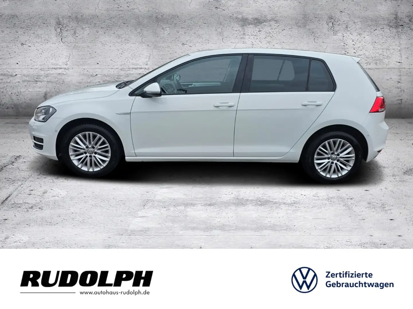Volkswagen Golf VII 1.2 TSI Cup DSG SHZ Klima PDCv+h Multif.Lenkra Weiß - 2