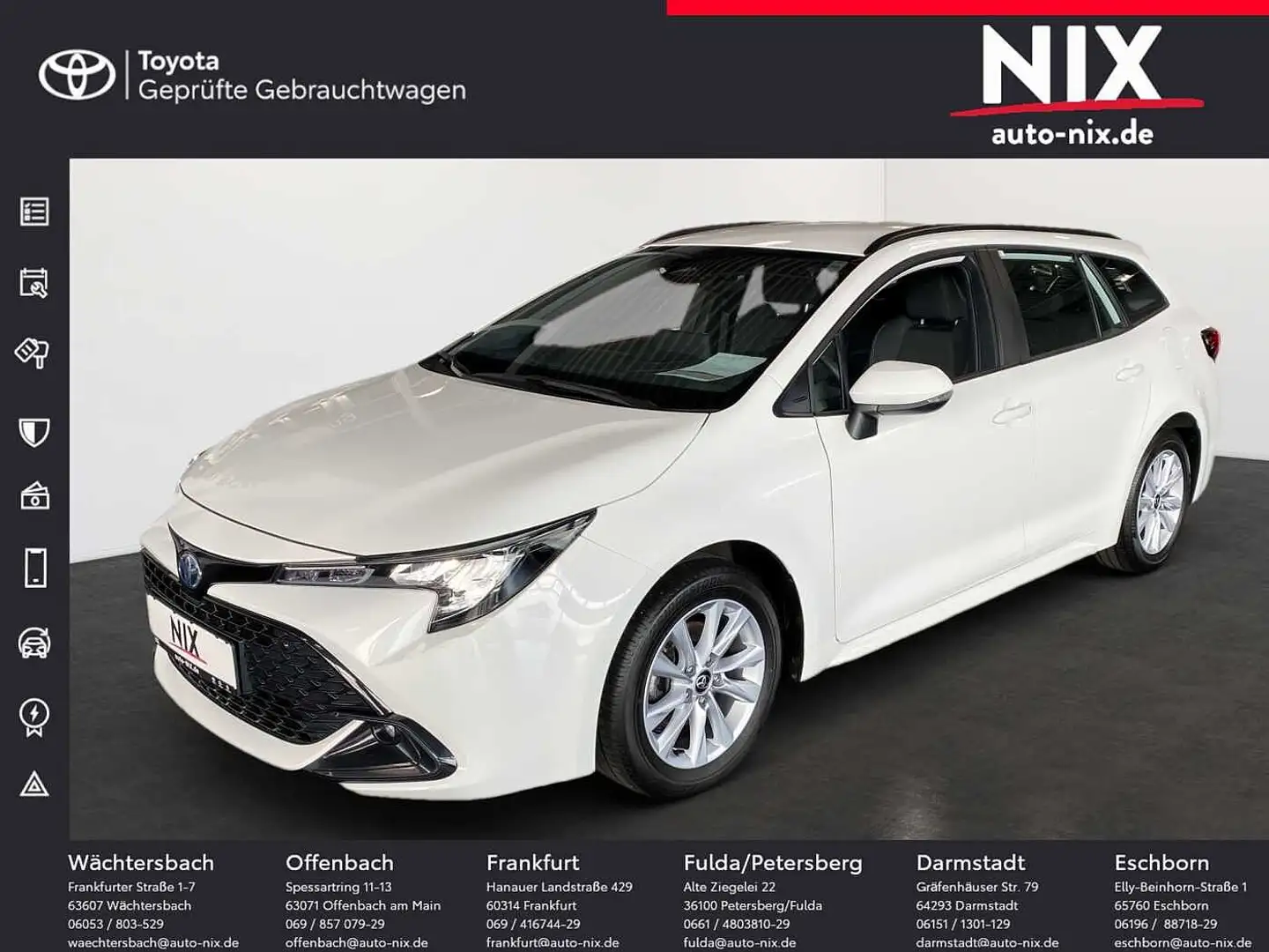 Toyota Corolla Touring Sports 1.8 Business Edition Weiß - 1