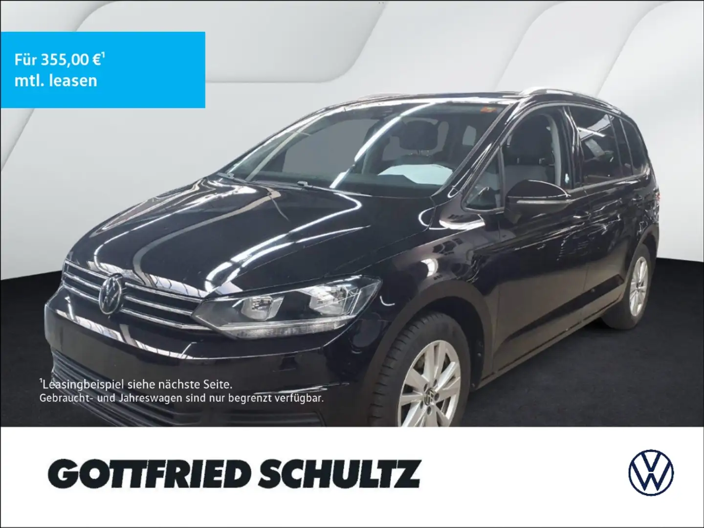 Volkswagen Touran 1.5 TSI DSG NAVI AHK KAMERA SHZ PDC LM ZV Schwarz - 1