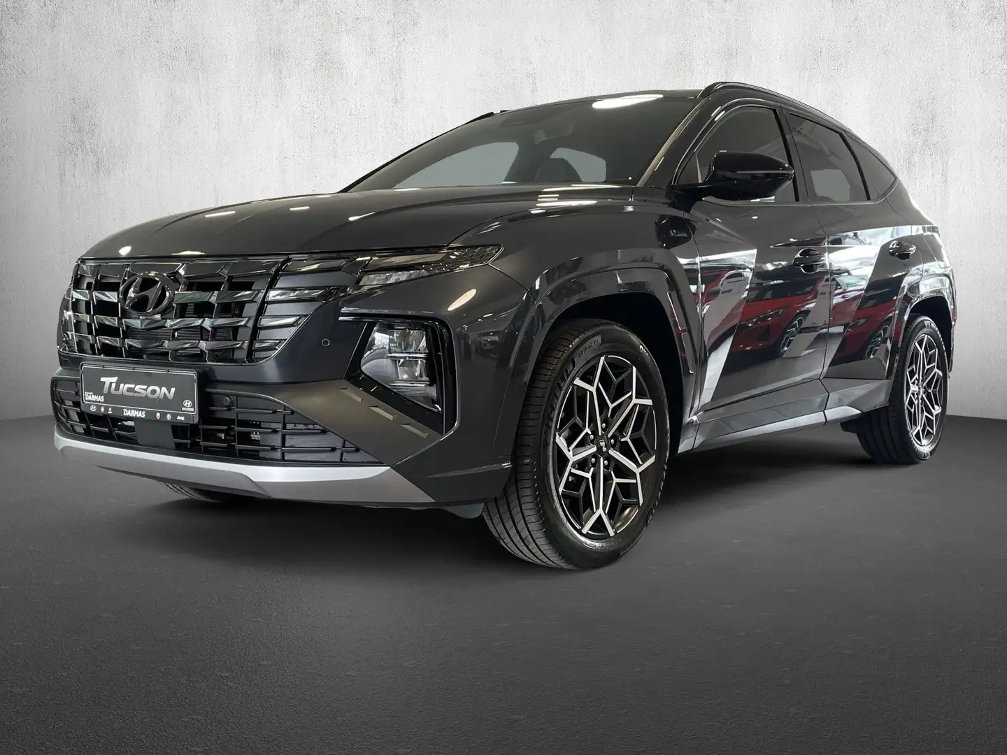 Hyundai TUCSON TUCSON Plug-in-Hybrid N Line 4WD Navi Teilleder Grijs - 1