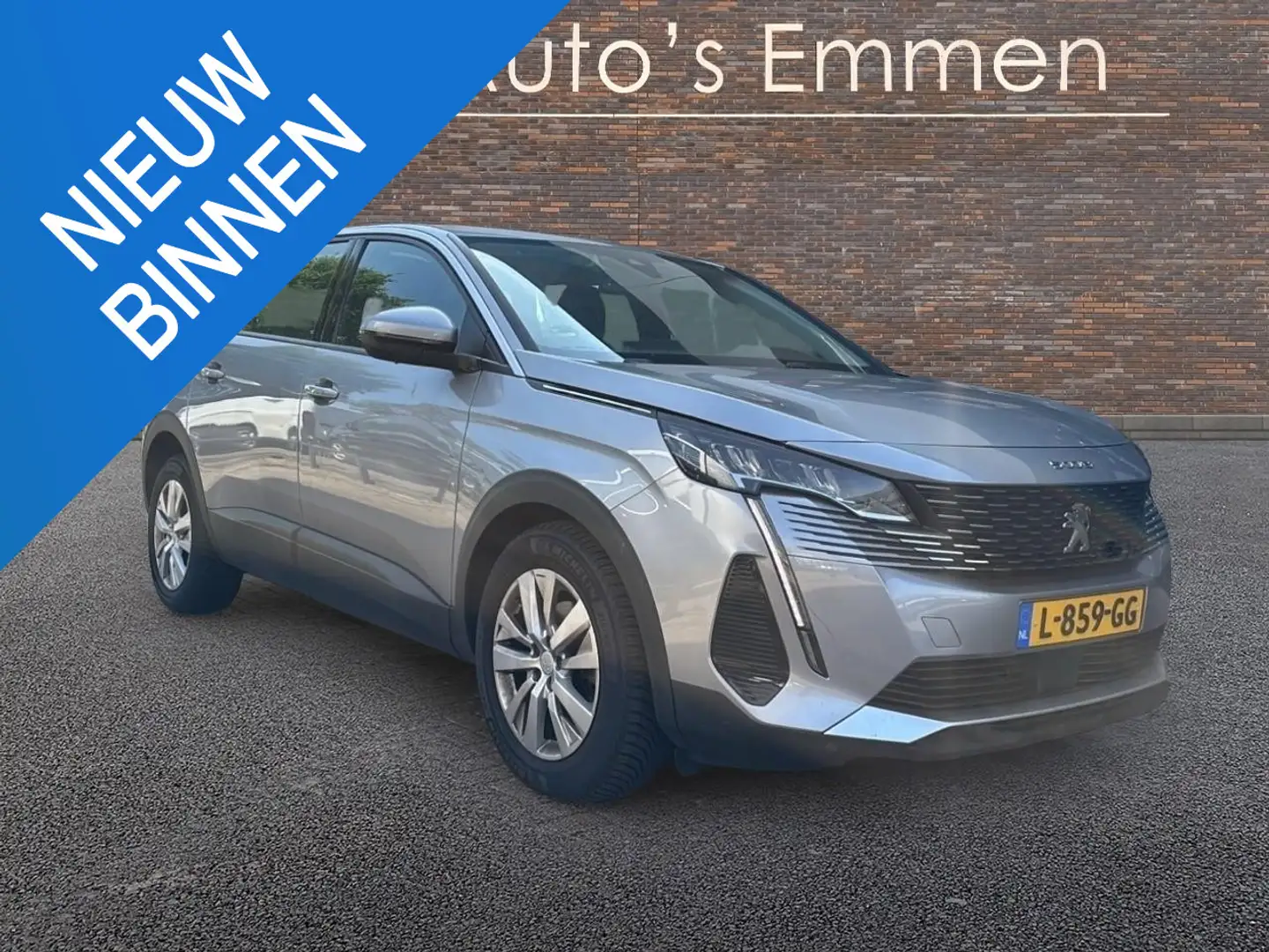 Peugeot 5008 1.2 130pk ECC LMV NAVIGATIE 7-PERSOONS Grijs - 1