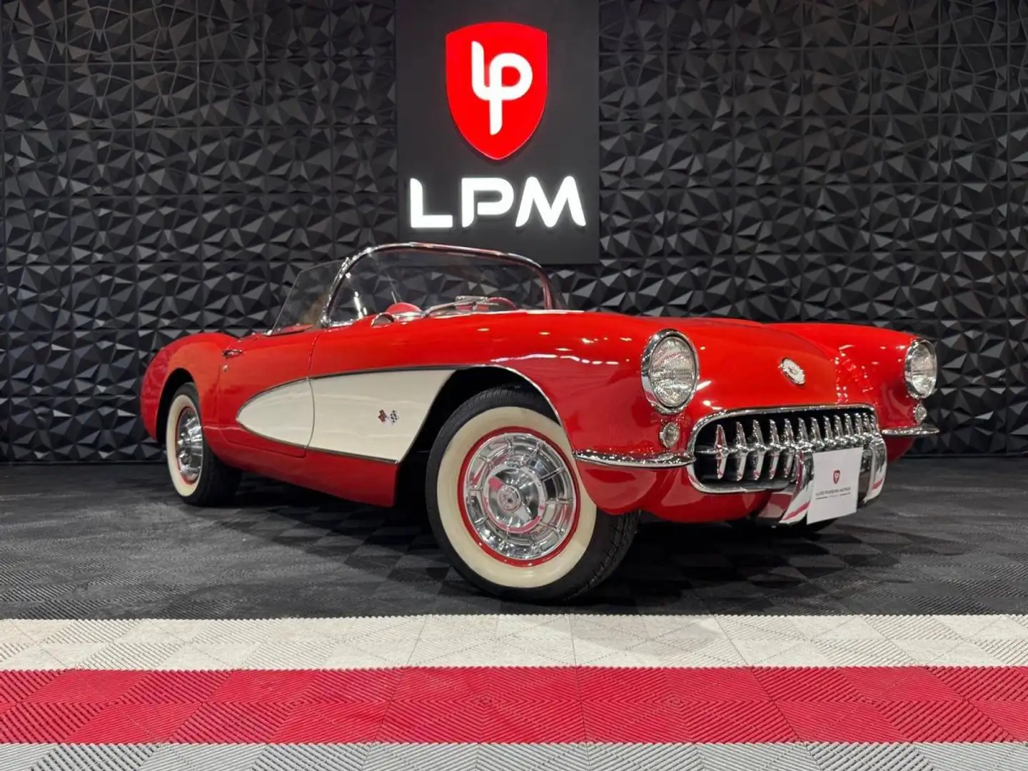 Chevrolet Corvette Cabriolet V8 265 ci (4.3 L) - 210 ch VENETIAN RED - RARE Rood - 1