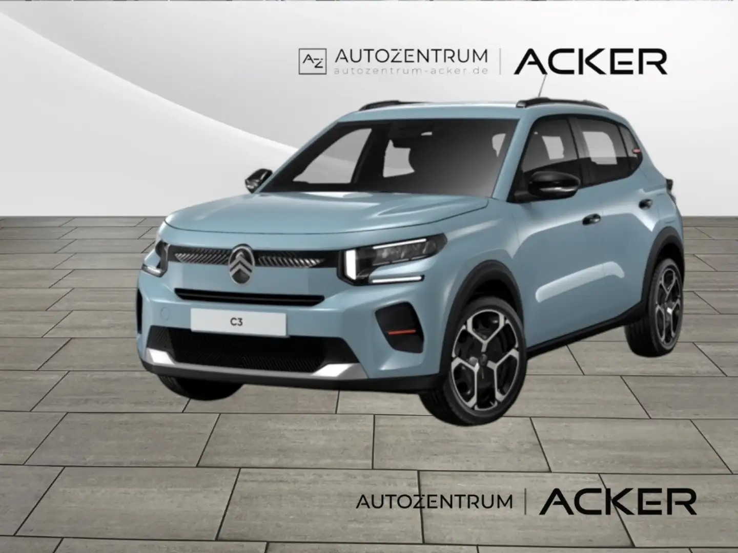 Citroen C3 Turbo 100 PLUS LED/DAB/SicherheitsPak/Reling Blau - 1