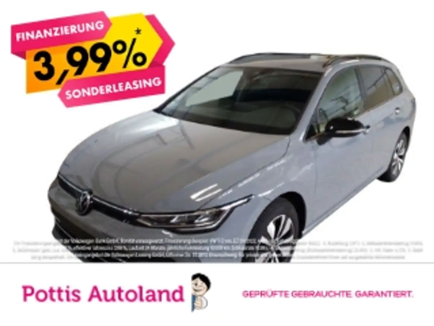 Volkswagen Golf 1.5 TSI GOAL KAMERA LED SITZHZG PDC Grau - 1