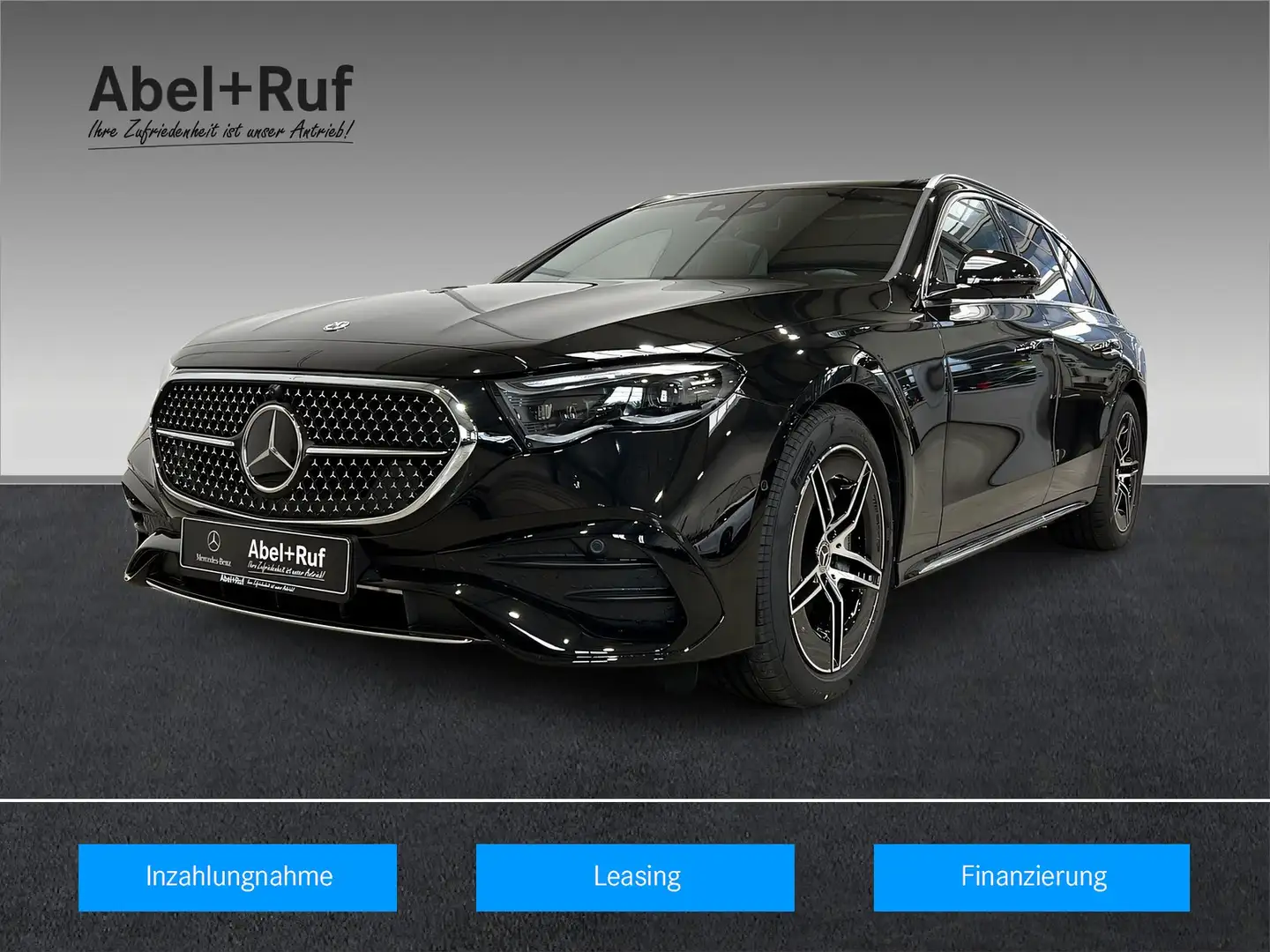 Mercedes-Benz E 450 d 4M T AMG+DIGITAL+DISTRO+Burme+LrHz+360° Schwarz - 1