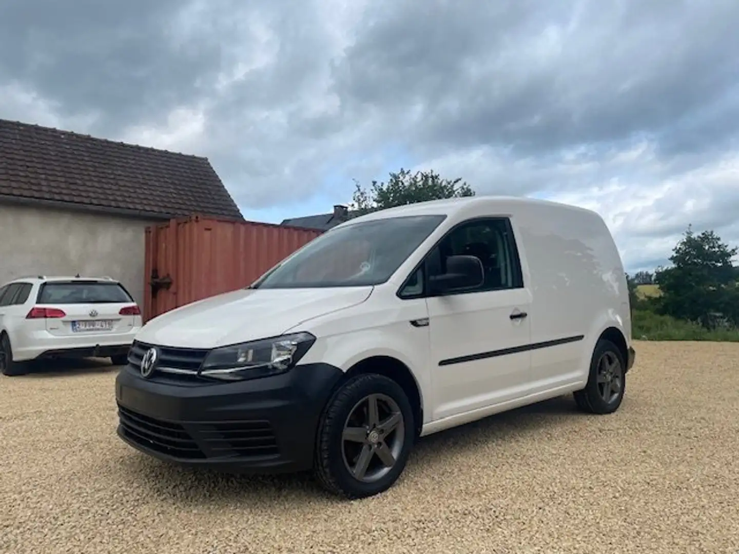 Volkswagen Caddy 2L TDI BLUEMOTION/ TVA RECUPERABLE Blanc - 1