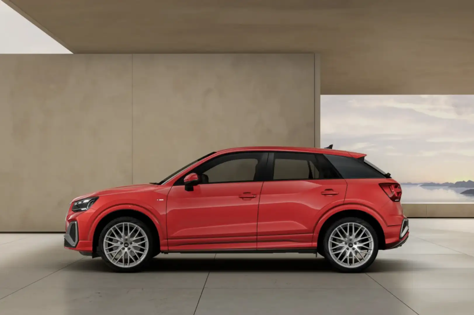 Audi Q2 35 TFSI Adrenalin 110kW Rood - 2