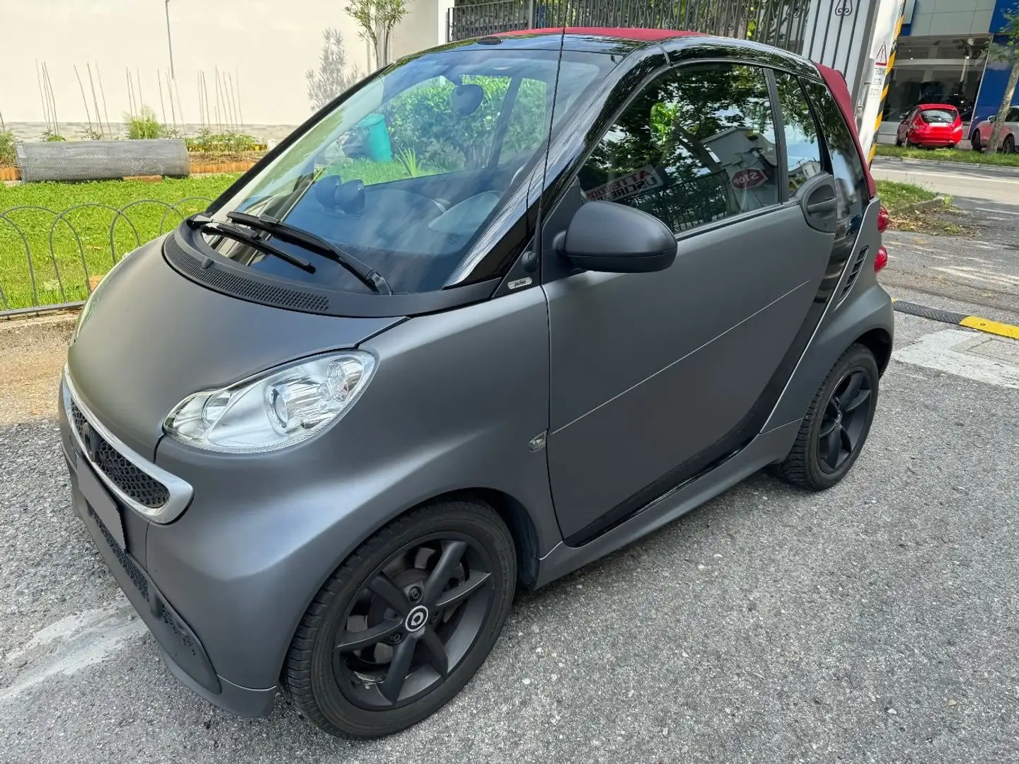 smart forTwo Fortwo Cabrio 1.0 Pulse 84cv FL Grigio - 1