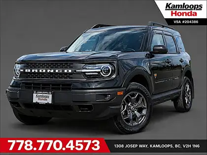 Black 2024 Ford Bronco Sport SUV / Crossover All-Wheel Drive Automatic