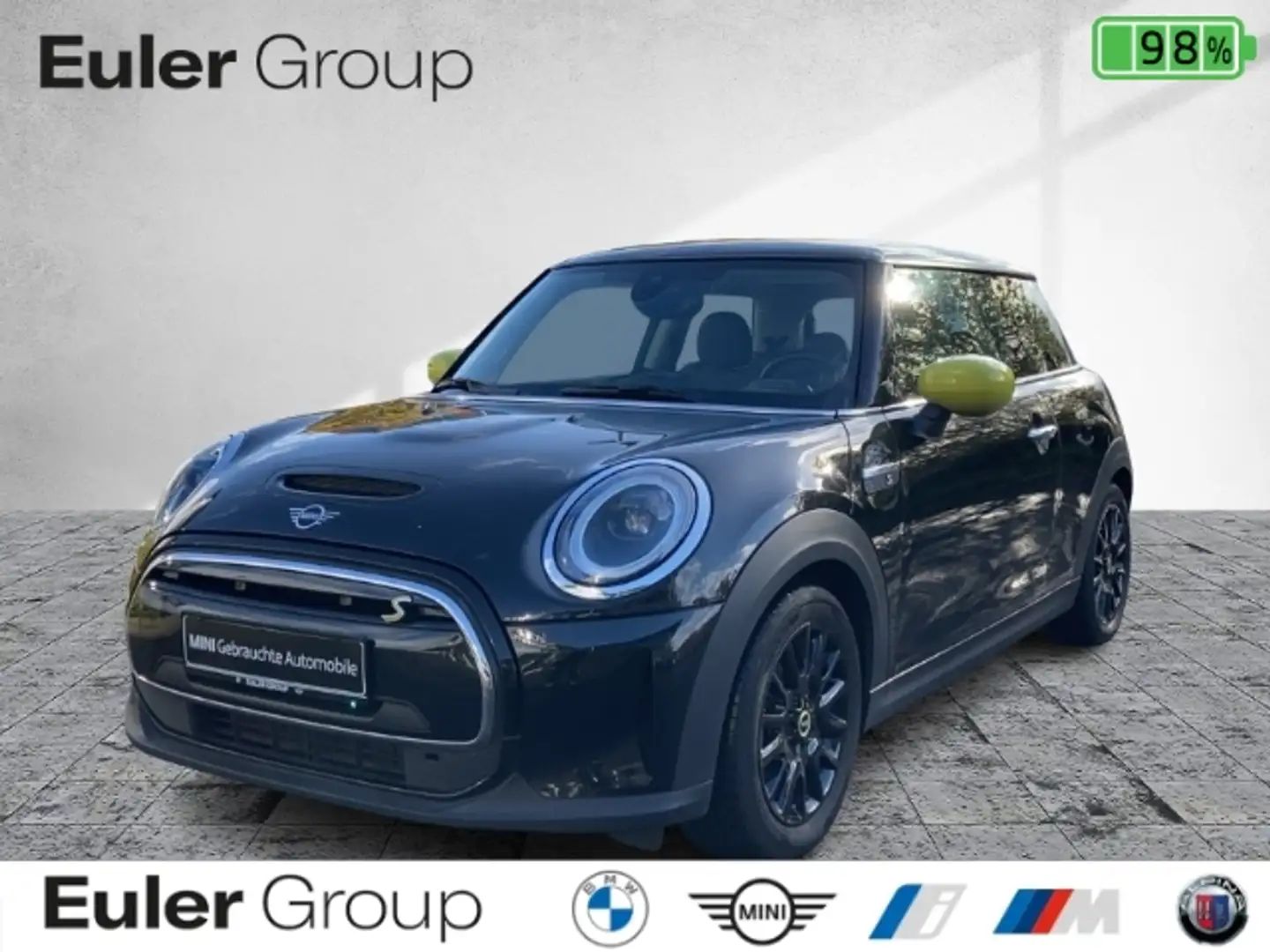 MINI Cooper SE 3-Türer ACC Leder LED Wärmepumpe NAV Digitales Coc Schwarz - 1