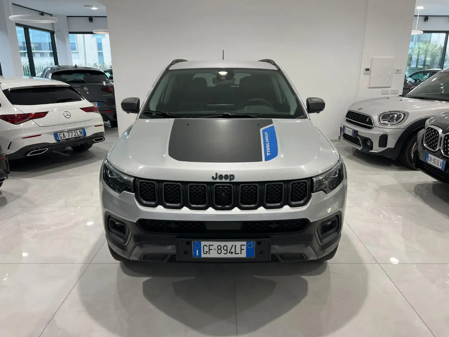 Jeep Compass 1.3 Turbo T4 240 CV PHEV AT6 4xe Trailhawk Gris - 2
